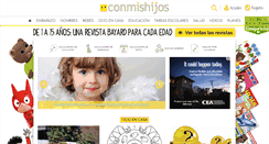 Desktop Screenshot of conmishijos.com